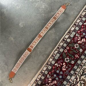 Loewe long strap ( adjustable ) brown